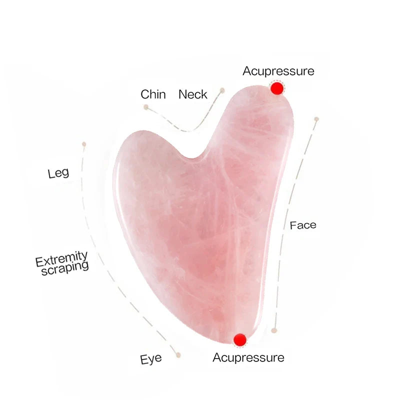 Rose Quartz Beauty Massager